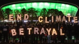 COP26 end climate betrayal