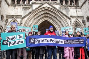 paid to pollute UK green is the new black